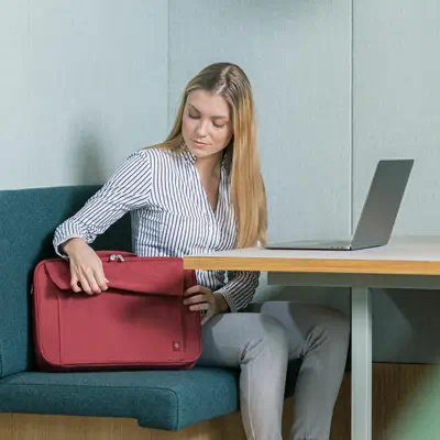 DICOTA Eco Multi BASE 43,9 cm (17.3") Malette Rouge - Dicota - Sacoche & Housse - visuel 5