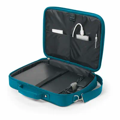 DICOTA Eco Multi BASE 39,6 cm (15.6") Malette Bleu - Dicota - Sacoche & Housse - visuel 7