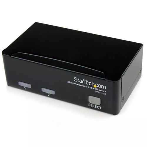 Revendeur officiel StarTech.com Commutateur KVM 2 Ports VGA USB - Switch