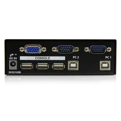 Commutateur KVM 2 Ports VGA USB - Switch KVM - 1920x1440 - StarTech - Switchs et Hubs - visuel 3