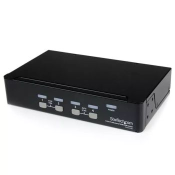 Vente StarTech.com Commutateur KVM 4 Ports VGA USB, Montage en Rack - Switch KVM - 1920x1440 au meilleur prix