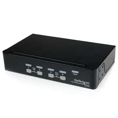 Commutateur KVM 4 Ports VGA USB, Montage en Rack - Switch KVM - 1920x1440 - StarTech - Switchs et Hubs - visuel 2