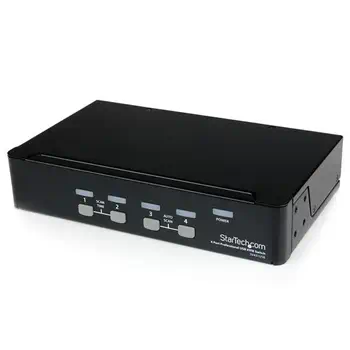 Garantie Commutateur KVM 4 Ports VGA USB, Montage en Rack - Switch KVM - 1920x1440