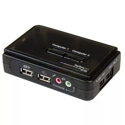Revendeur officiel Switchs et Hubs StarTech.com Kit commutateur KVM USB VGA à 2 ports avec