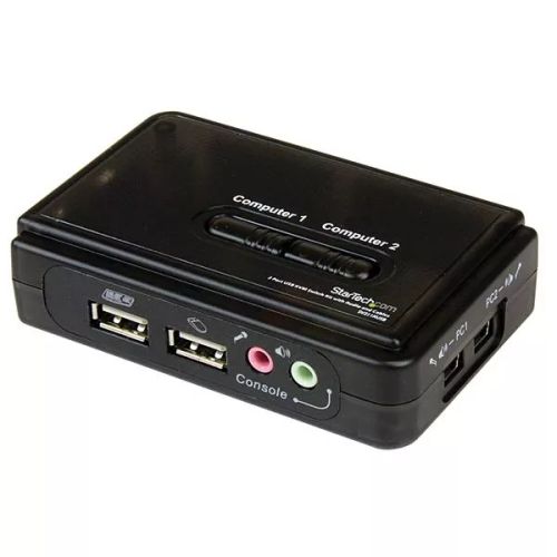 Revendeur officiel Switchs et Hubs StarTech.com Kit commutateur KVM USB VGA à 2 ports avec