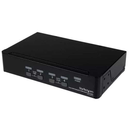 Revendeur officiel Switchs et Hubs StarTech.com Commutateur KVM DisplayPort USB 4 ports