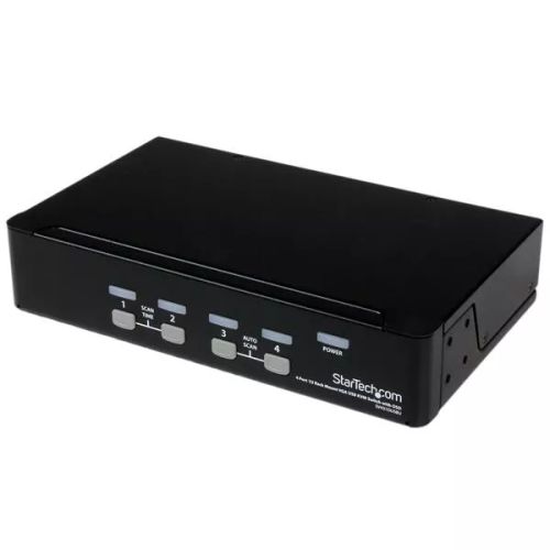 Vente Switchs et Hubs StarTech.com Commutateur KVM 4 Ports VGA USB, Montage sur hello RSE