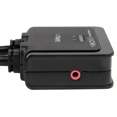 Switch Commutateur KVM 2 Ports USB, HDMI avec Audio et Câbles pour 2 PC sur 1 écran - Auto Alimenté - StarTech - Switchs et Hubs - visuel 3