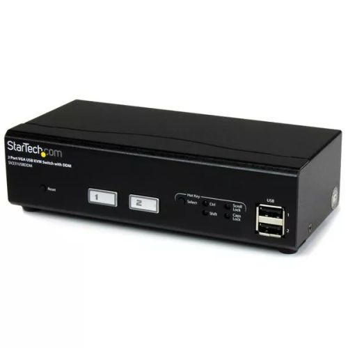 Vente Switchs et Hubs StarTech.com Switch KVM USB / VGA à 2 ports avec sur hello RSE