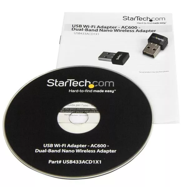 Vente StarTech.com Adaptateur USB WiFi - AC600 - Adaptateur StarTech.com au meilleur prix - visuel 4