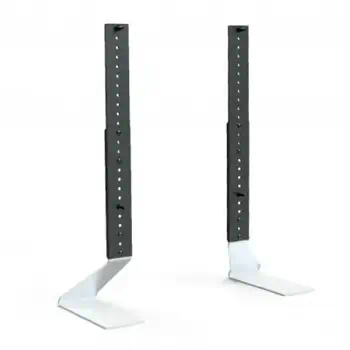 Meilleur prix Erard FIT-UP XL support pour téléviseur 165,1 cm (65") Noir, Argent