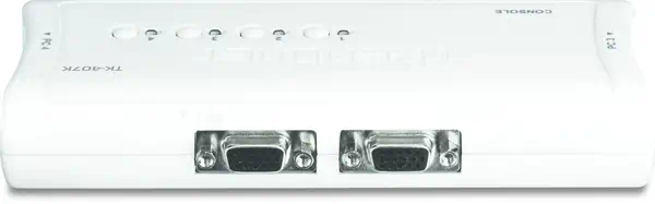 Trendnet TK-407K commutateur écran, clavier et souris Bleu - Accessoire Réseau - visuel 3