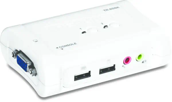 Trendnet TK-209K commutateur écran, clavier et souris - Accessoire Réseau - visuel 2