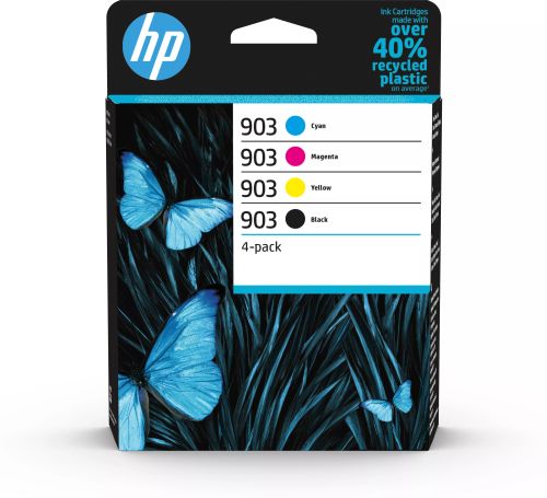 Revendeur officiel HP 903 CMYK Original Ink Cartridge 4-Pack