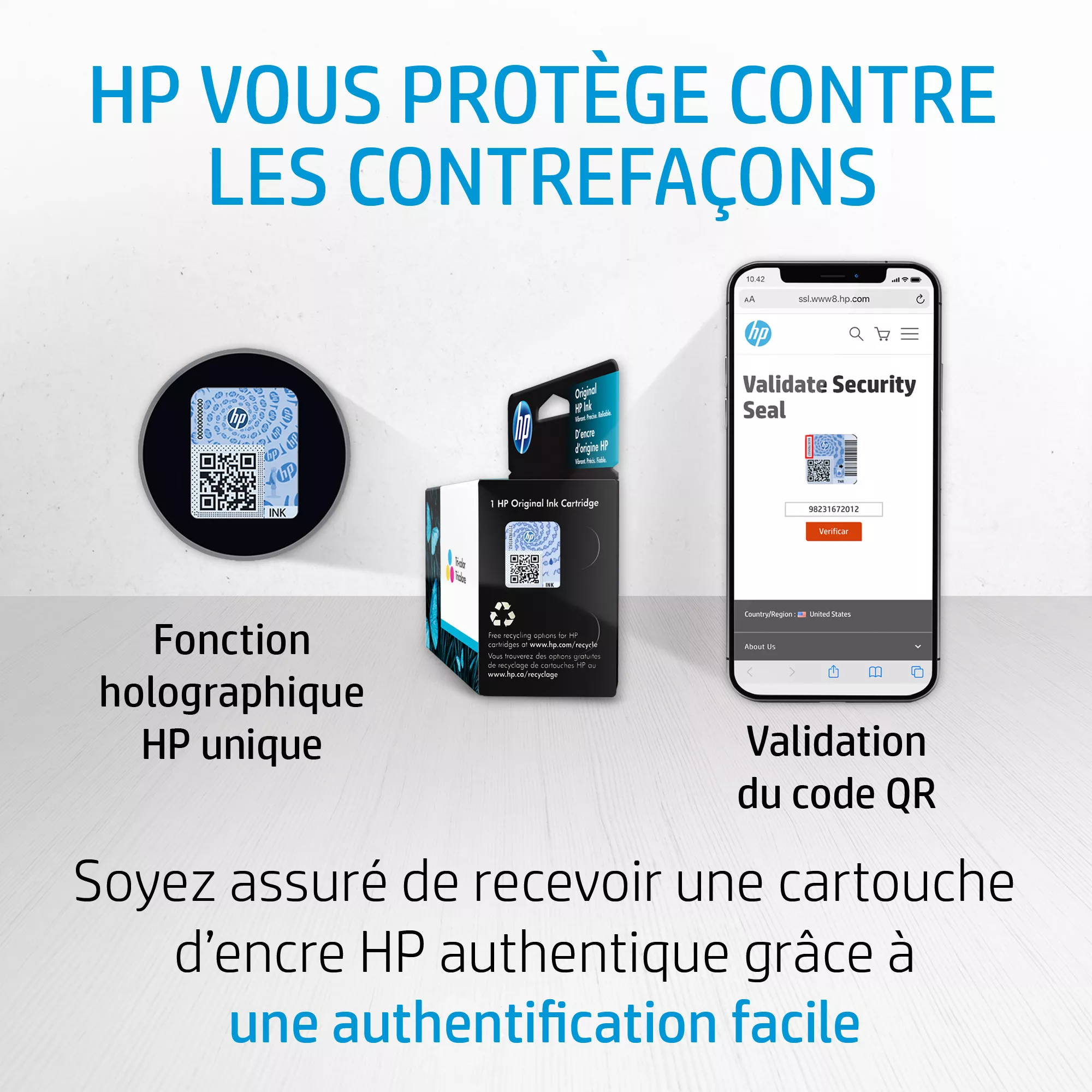 HP 303 Tri-colour Ink Cartridge HP - visuel 1 - hello RSE - Qualité d'impression HP exceptionnelle