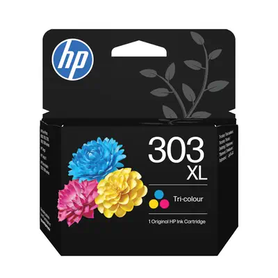 Cartouche d’encre trois couleurs HP 303XL grande capacité authentique - Cartouches d'encre - visuel 1