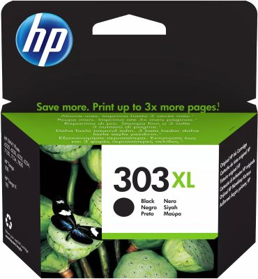 HP 912XL Cartouche d'encre noire authentique, grande capacité - HP