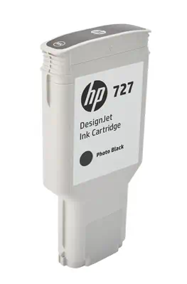 HP 727 cartouche d'encre DesignJet noire photo, 300 ml - Autres consommables - visuel 1