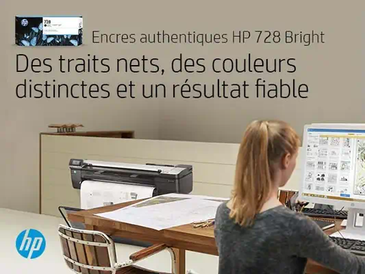 HP 728 cartouche d'encre DesignJet magenta 130 ml - Autres consommables - visuel 4