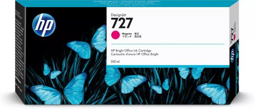 Achat Autres consommables HP 727 original 300-ml Ink cartridge F9J77A Magenta
