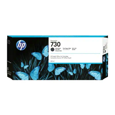 Cartouche d’encre HP 730 DesignJet noir mat, 300 ml - Cartouches d'encre - visuel 1