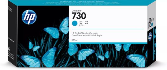 Vente HP 730 300 ml Cyan Ink Cartridge HP au meilleur prix - visuel 2