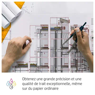 Cartouche d’encre HP 730 DesignJet gris, 300 ml - Cartouches d'encre - visuel 9