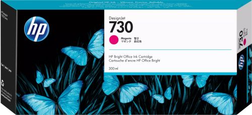 Achat Cartouches d'encre HP 730 300 ml Magenta Ink Cartridge