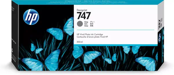Cartouche d'encre DesignJet HP 746 de 300 ml gris - Cartouches d'encre - visuel 1