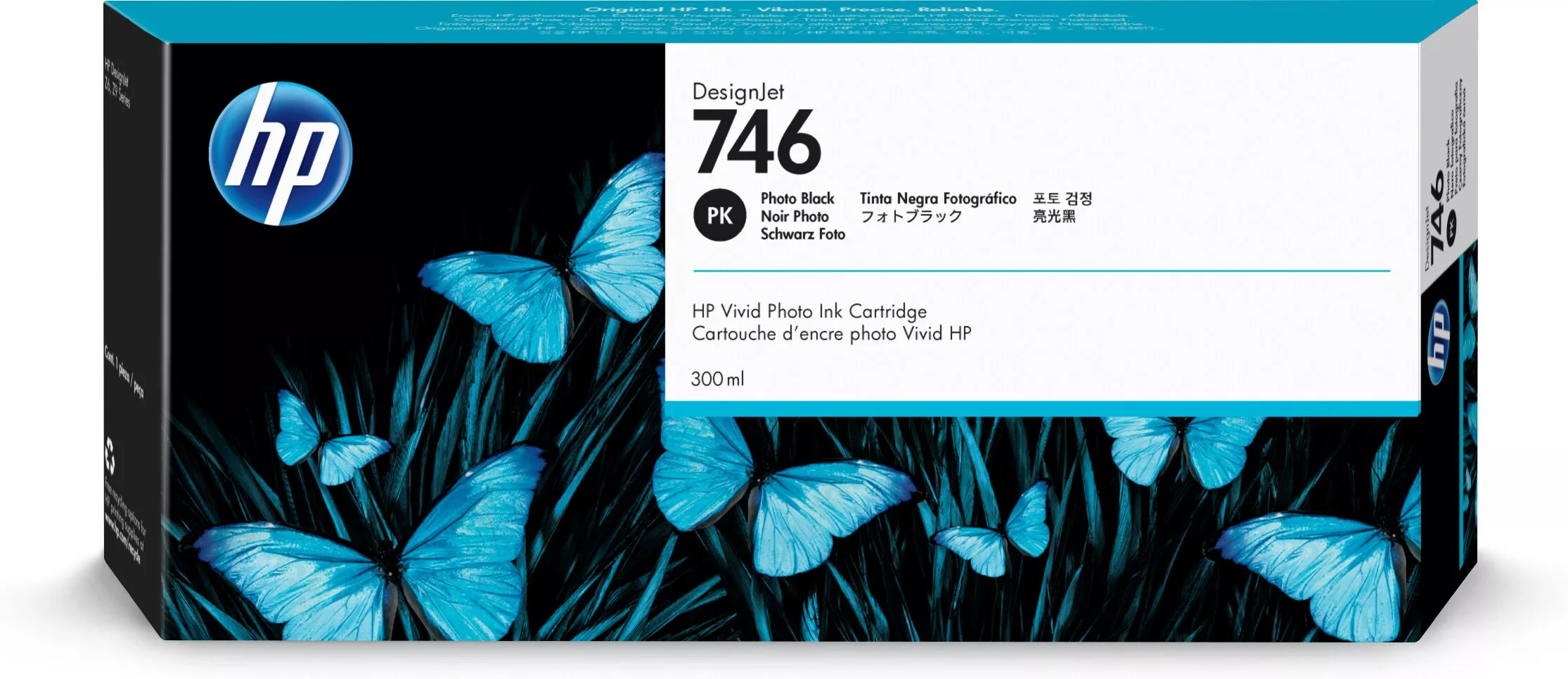 Vente HP 746 300-ml Photo Black Ink Cartridge HP au meilleur prix - visuel 2