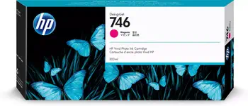 Revendeur officiel HP 746 300-ml Magenta Ink Cartridge