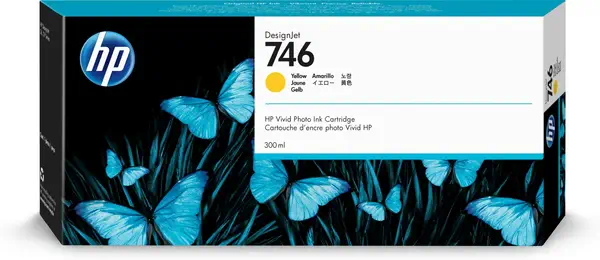Cartouche d'encre DesignJet HP 746 de 300 ml HP - visuel 1 - hello RSE - Conçues pour une fiabilité de pointe