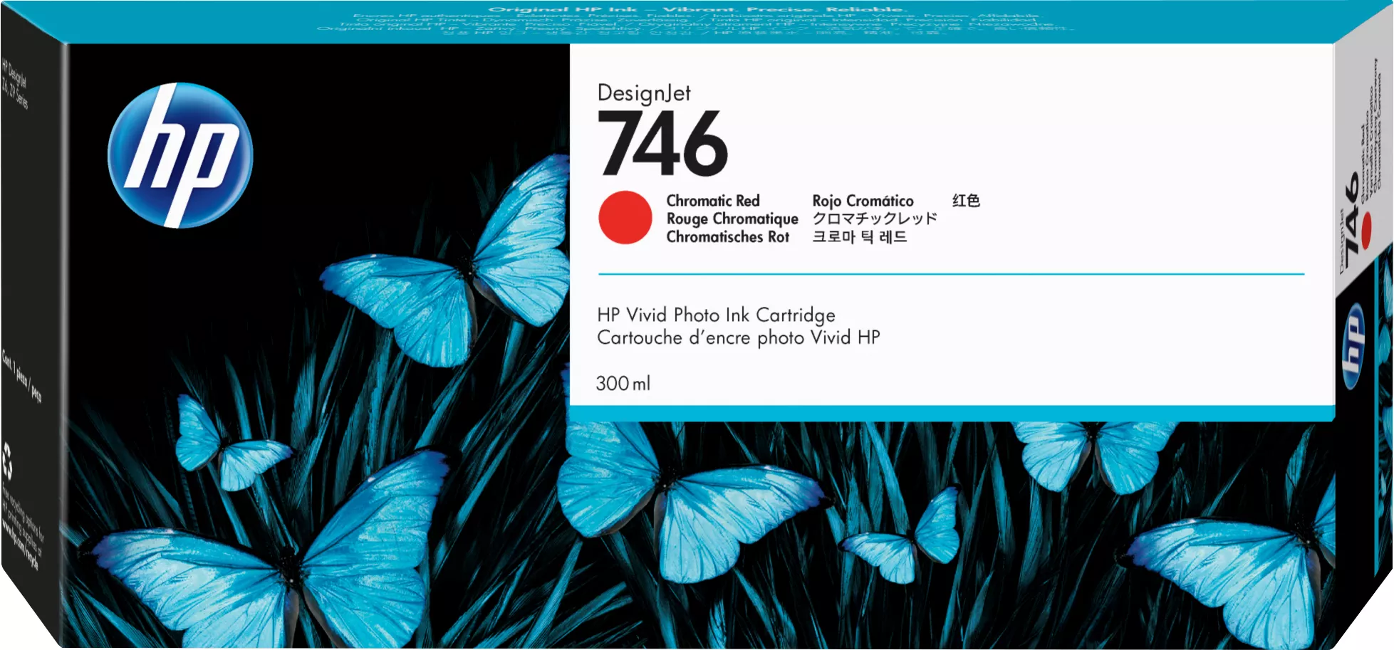 Achat HP 746 300-ml Chromatic Red Ink Cartridge sur hello RSE - visuel 3