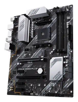 ASUS PRIME B550-PLUS AMD B550 Emplacement AM4 ATX Asus - visuel 1 - hello RSE - Éclipse tes adversaires