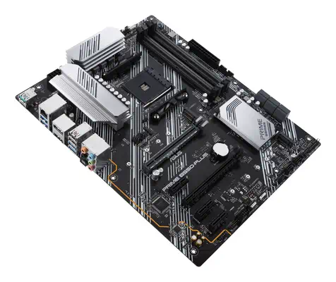 ASUS PRIME B550-PLUS AMD B550 Emplacement AM4 ATX Asus - visuel 1 - hello RSE - Connecteur adressable RGB Gen.2