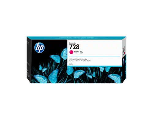 HP 728 DesignJet cartouche d'encre magenta, 300 ml - Autres consommables - visuel 1