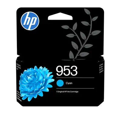 HP 953 Cartouche d’encre cyan authentique - Cartouches d'encre - visuel 1