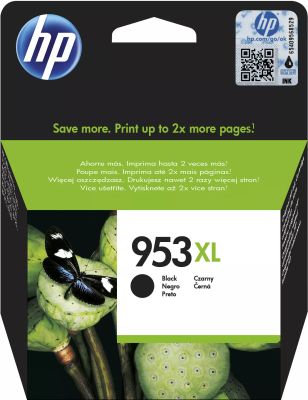 Revendeur officiel HP 953XL original High Yield Ink cartridge L0S70AE 301 Black Blister
