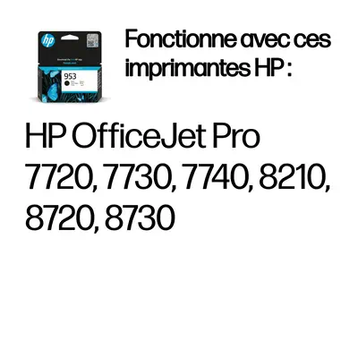 HP 953 Cartouche d’encre noire authentique - Cartouches d'encre - visuel 2
