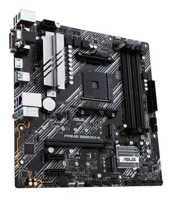 ASUS PRIME B550M-A AMD B550 Emplacement AM4 micro Asus - visuel 1 - hello RSE - Accélérez grâce au slot intégré M.2