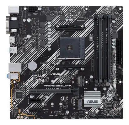 ASUS PRIME B550M-K AMD B550 Emplacement AM4 micro ATX - Asus - Carte mère - visuel 1