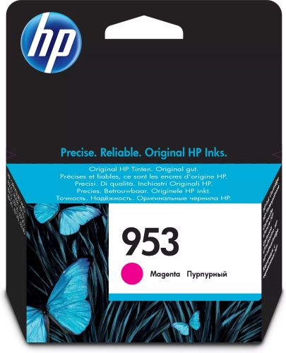 Vente Cartouches d'encre HP 953 original Ink cartridge F6U13AE BGX Magenta 700 sur hello RSE