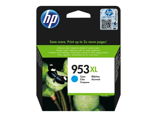 953XL Cartouche d’encre cyan grande capacité authentique - HP - Cartouches d'encre - visuel 2