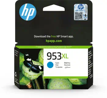 Livraison rapide 953XL Cartouche d’encre cyan grande capacité authentique