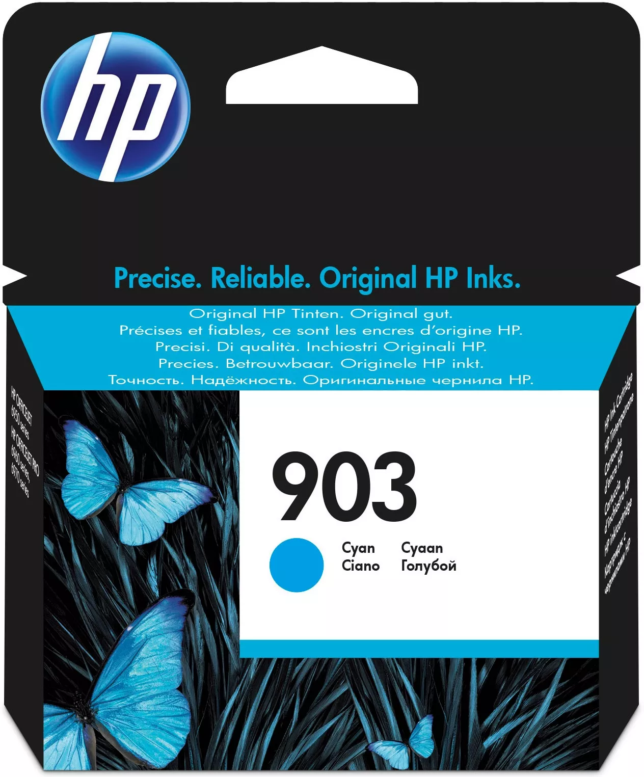 Achat HP 903 original Ink cartridge T6L87AE BGX Cyan 315 Pages au meilleur prix