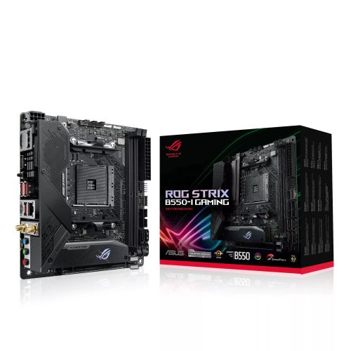 Vente ASUS ROG Strix B550-I Gaming AMD AM4 Socket Mini-ITX DDR4 3rd Gen AMD au meilleur prix