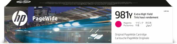 981Y cartouche PageWide Magenta extra grande capacité authentique - HP - Cartouches d'encre - visuel 3
