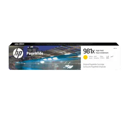 981X cartouche PageWide Jaune grande capacité authentique - HP - Cartouches d'encre - visuel 9