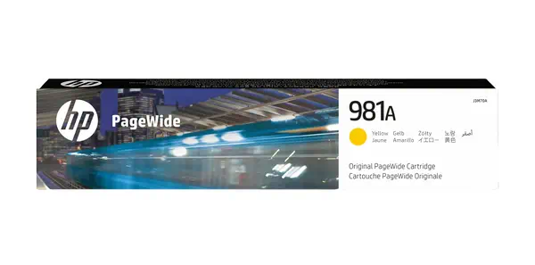 HP 981A cartouche PageWide Jaune authentique - Cartouches d'encre - visuel 9