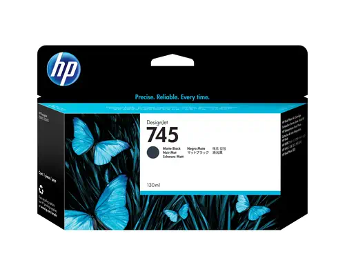 Cartouche d'encre DesignJet HP 745 noir mat, 130 ml - Cartouches d'encre - visuel 1